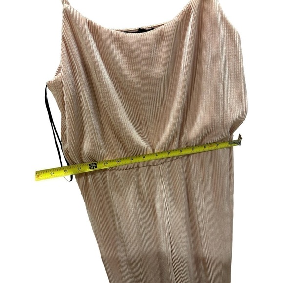 Forever 21 Light Pink Plisse Jumpsuit - Picture 5 of 6